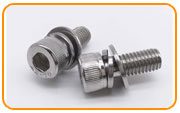  ASTM A193 Stainless Steel 304 Sems Screw