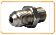 Straight Type Double ferrule gas stainless steel compression fittings