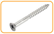  ASTM A193 Stainless Steel 304 Wood Screw
