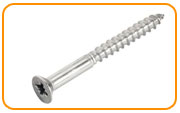 347 Stainless Steel Wood Screw